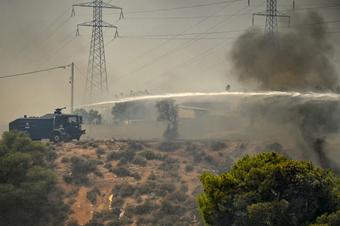 Incendii în Grecia. FOTO Profimedia