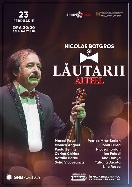 Afișul spectacolului