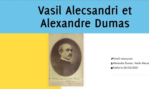 Poetul Vasile Alecsandri, omagiat în cadrul Festivalului Résonances din Franța jpeg