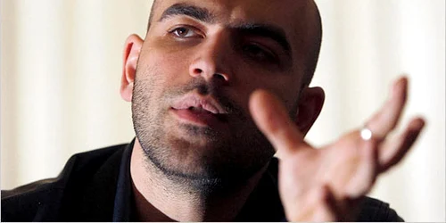 Scriitorul Roberto Saviano 