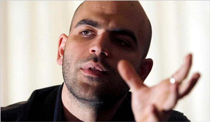 Scriitorul Roberto Saviano 