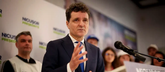 Nicuşor Dan la debutul campaniei sale prezidenţiale