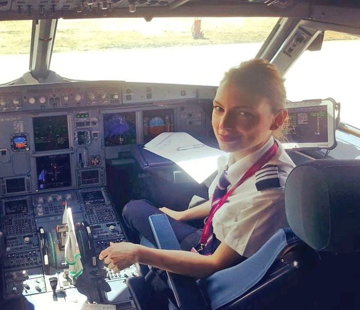 Minola Platon n-ar da meseria de pilot pe nimic în lume