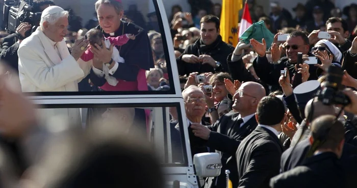 Papa Benedict al XVI-lea, înaintea ultimei sale audienţe generale FOTO Reuters