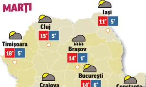 Prognoza meteo 17 noiembrie anunță că la munte sunt posibile averse de lapoviță și ninsoare jpeg
