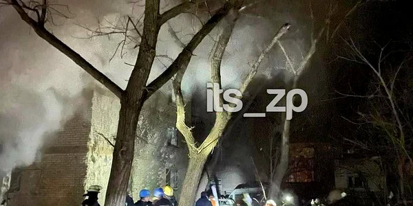ataca rus zaporojie 16 ian Foto via Twitter / nexta