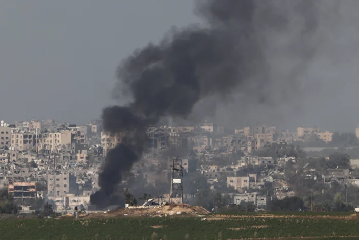 Nordul Fâșiei Gaza în 26 octombrie 2023 Foto AFP