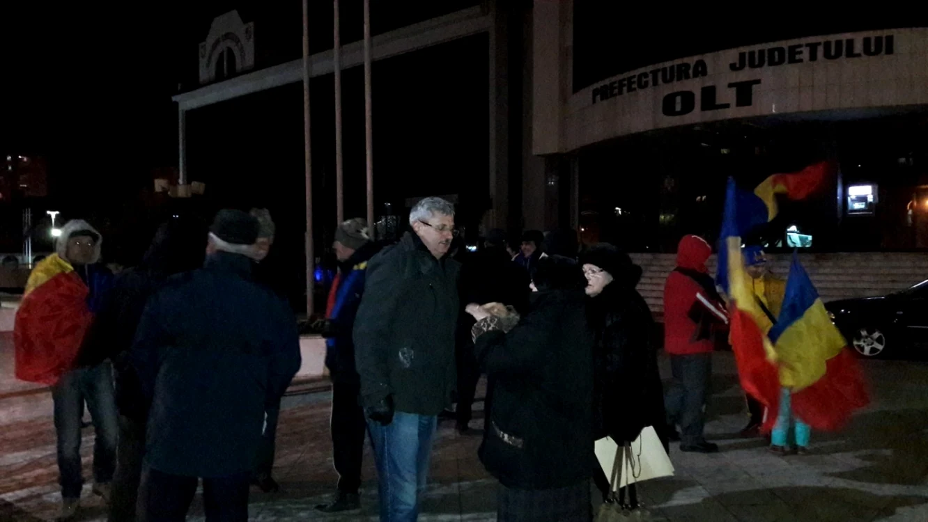 proteste slatina 6 februarie