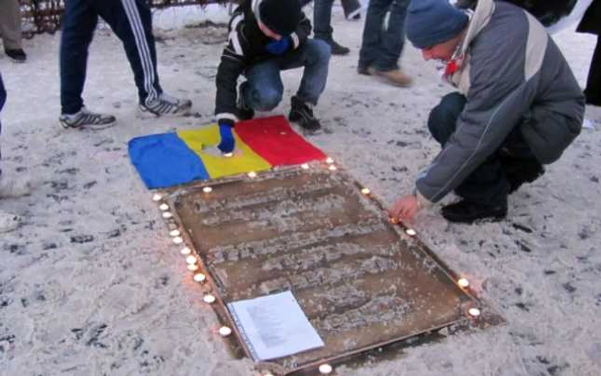 Marş în Sibiu în memoria eroilor de la Revoluţie
