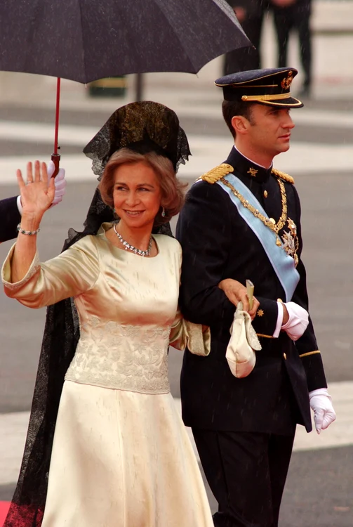 Regina Sofia la nunta lui Felipe GettyImages 50887016 jpg