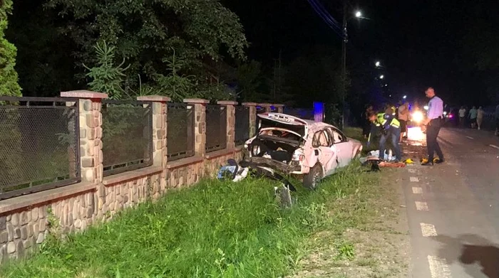 accident cu doi morți șicanare în trafic, FOTO: Alina Iosif
