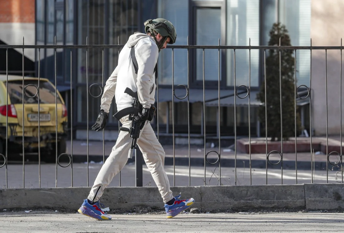 Război Ucraina - ziua 3 - Kiev - 26 feb 2022 / FOTO EPA-EFE
