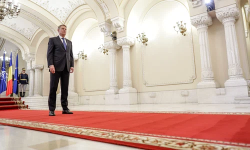 Întâlnirea secretarului general al NATO, Jens Stoltenberg, cu președintele României, Klaus Iohannis, la Cotroceni. FOTO Inquam Photos / Octav Ganea