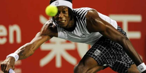 Gael Monfils a jucat  cu multă determinare la turneul de la Tokyo