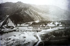 Cale ferată din Transilvania (© Fortepan / Magyar Földrajzi Múzeum)