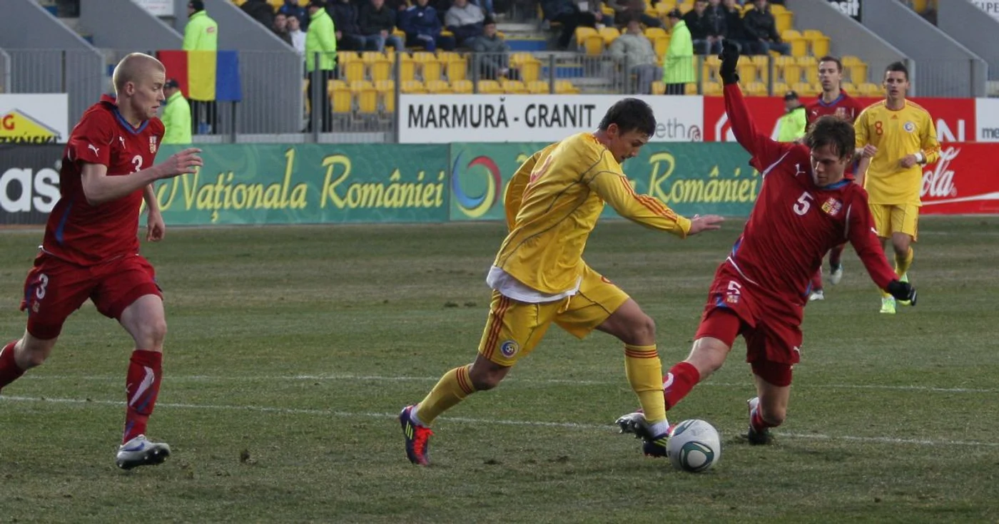 Primul meci internaţional pe arena din Ploieşti s-a jucat în februarie Foto: Alex Policală