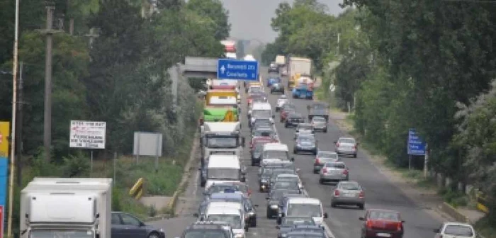 Constanta: UPDATE 20 km/h, viteza maximă pe DN 39, între Constanţa şi Eforie GALERIE FOTO