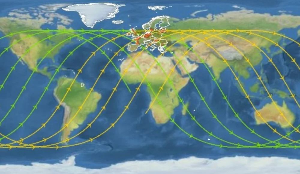 Rămășițele unei rachete chinezești se apropie de Europa. Care sunt țările din zona de risc