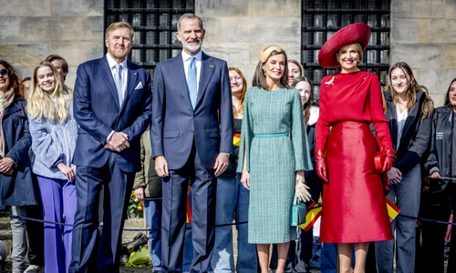 Regele Willem Alexander, Regele Felipe, Regina Letizia și Regina Maxima, Profimedia jpg