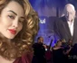 Nidia Moculescu, pe scena Festivalului de la Amara. A interpretat piesele tatălui ei 