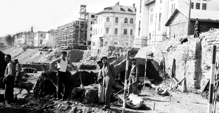 Adrian Radulescu pe santier Colectie Muzeul de Istorie si Arheologie Constanta