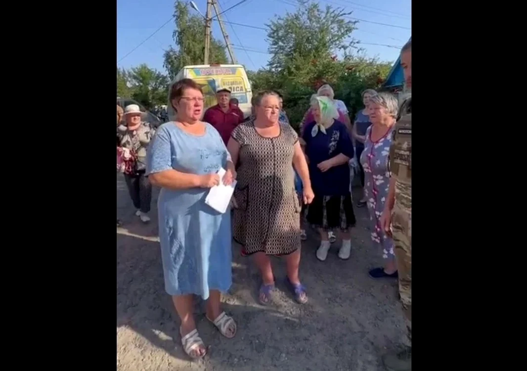 Locuitorii din Sudja sunt uimiți de comportamentul armatei ucrainene FOTO captură X