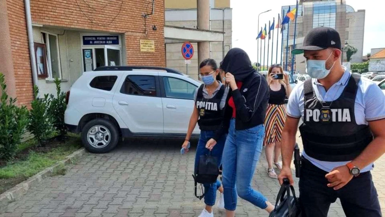 Tânăra a fost audiată la sediul IPJ Alba