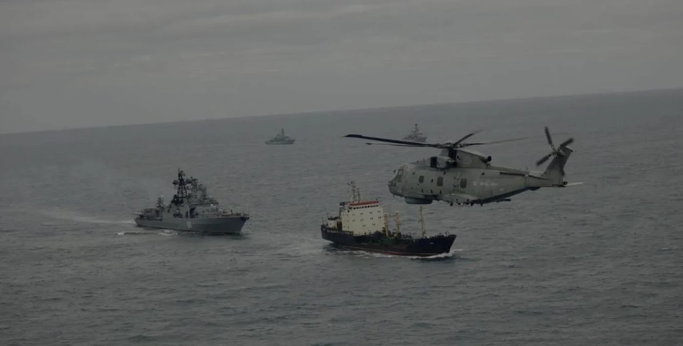 Mobilizarea de forţe în Atlanticul de Nord. FOTO: Royal Navy