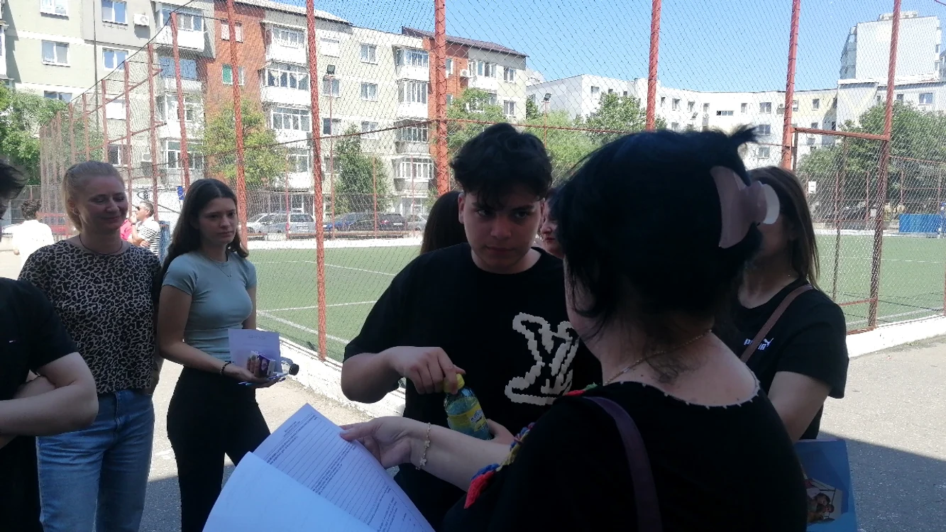 Subiectele au fost ușoare. Elevii speră la note mari FOTO: Alian Mitran