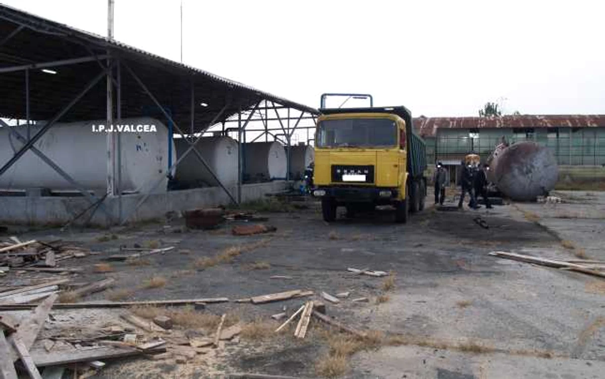 Politistii au descoperit unde fusese depozitata marfa