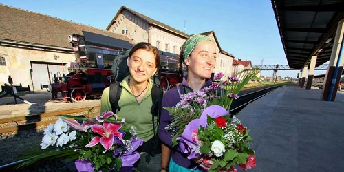 Steagul României a fluturat pentru prima dată pe masivul Mramornaya Stena