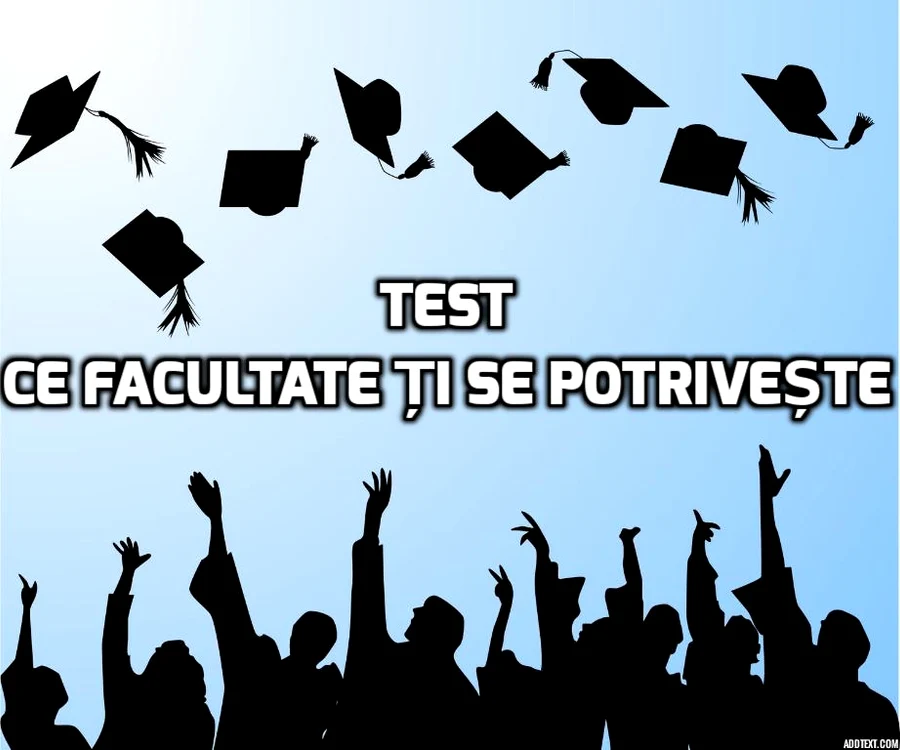 
    Test - Ce facultate mi se potriveștefoto: playbuzz.com  