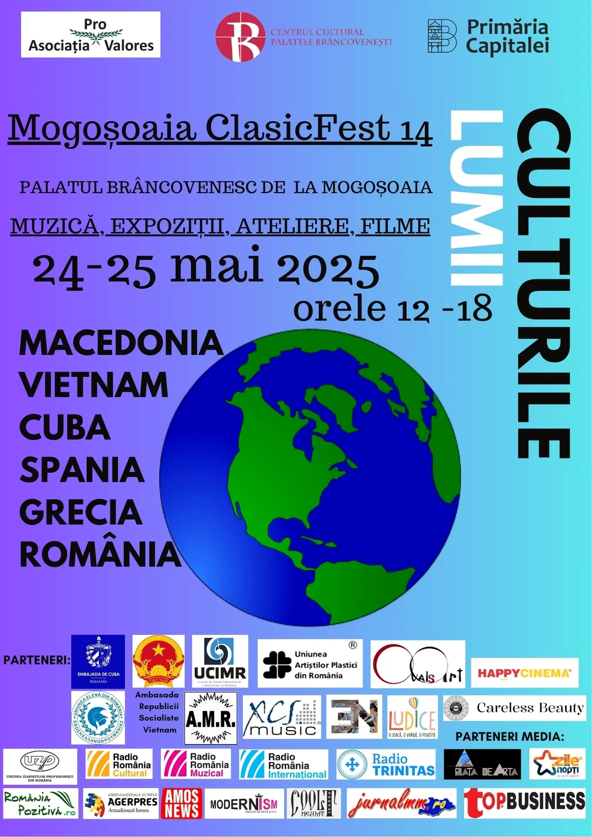 Festivalul „Culturile lumii” -  diplomație culturală la Palatul Mogoșoaia 