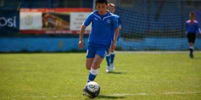 Cel mai bun jucător. Foto: Academia de fotbal „Gheorghe Hagi“