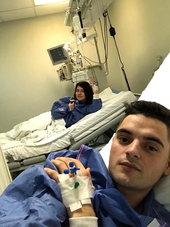 Cei doi se află la Spitalul Fundeni, starea lor de sănătate post operatorie fiind bună - foto:obiectiv-sm.ro