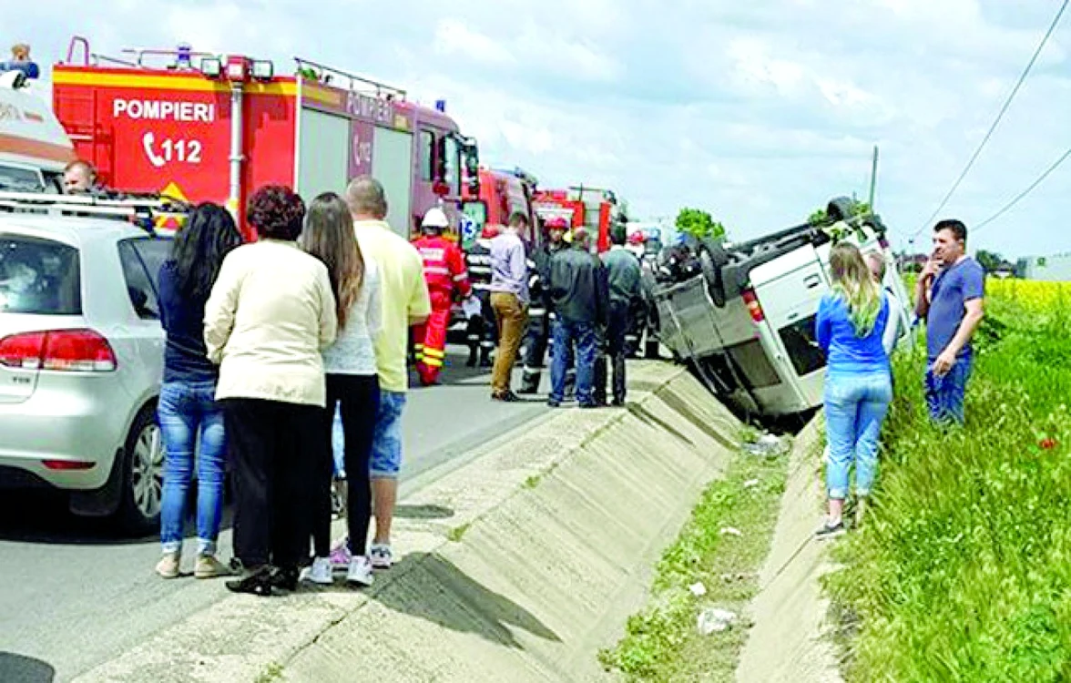 Accidentul rutier s-a produs duminică, 21 mai FOTO ziarulceahlaul.ro