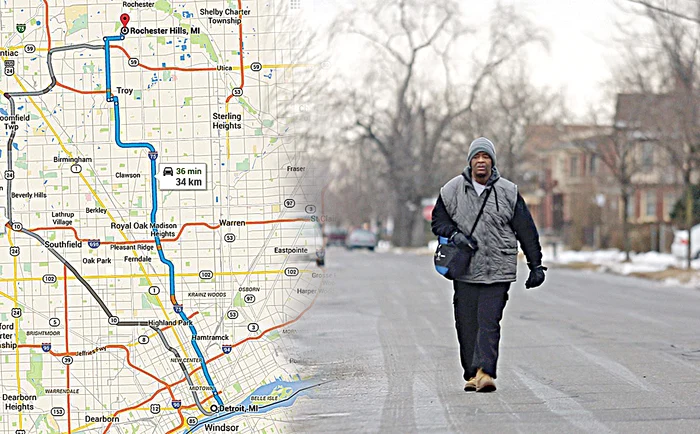 
    Incredibil! James Robertson, în vârstă de 56 de ani, parcurge zilnic 34 de kilometri cu piciorulFoto: Click!  