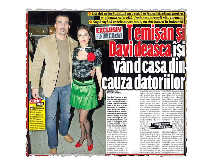 Click! a mai scris despre problemele financiare ale cuplului