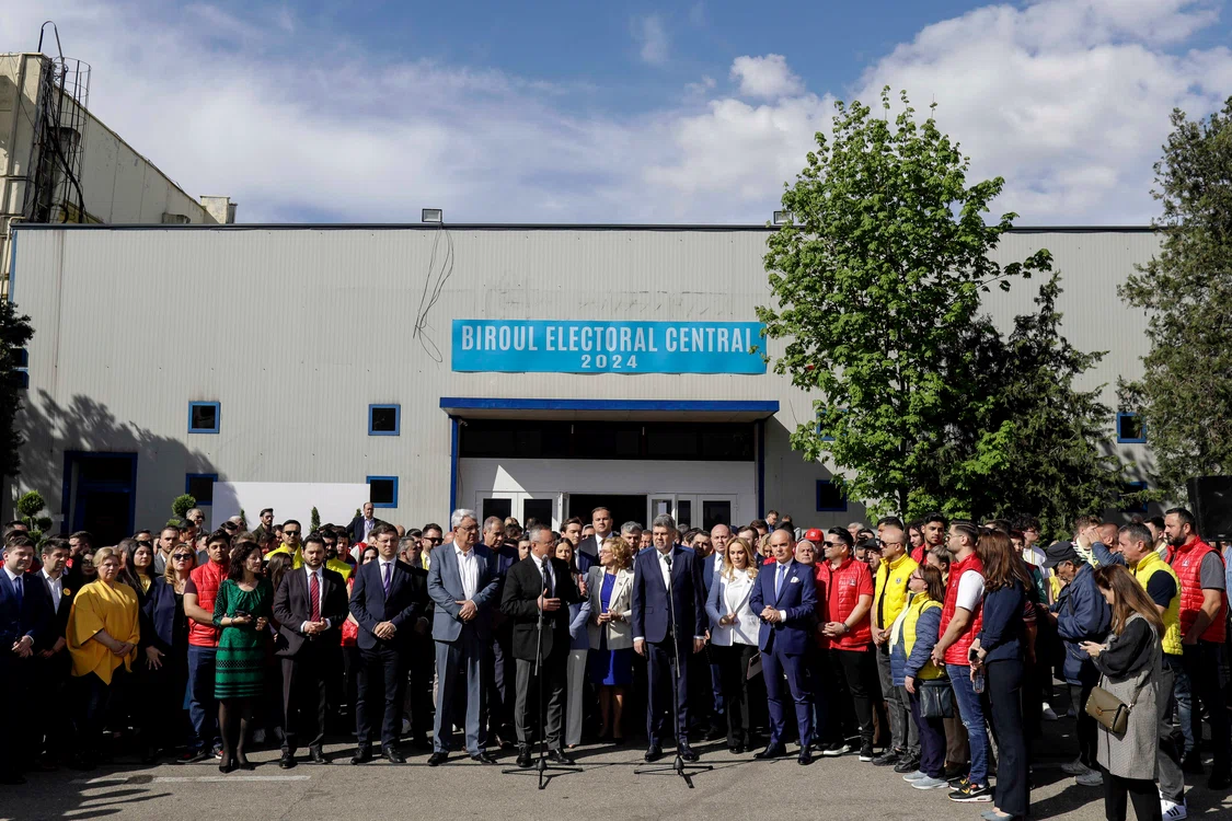Coaliția a depus la BEC lista comună pentru europarlamentare FOTO Inquam 