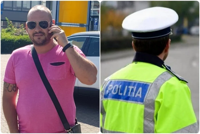 Petrică Amariei a fost apărat de poliţistul pe care îl umilise, chiar la proces FOTO Facebook