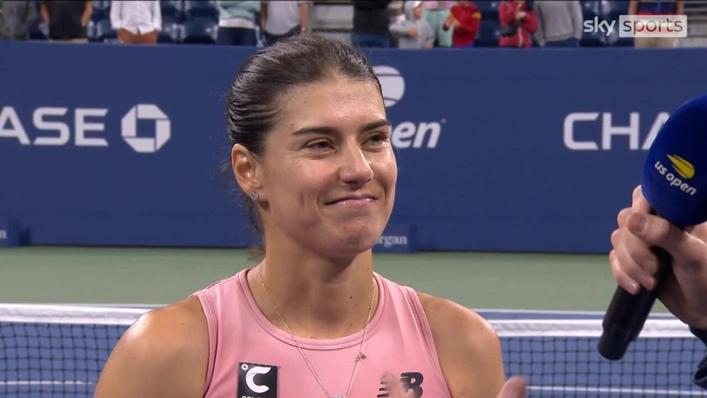 Sorana Cîrstea, interviu superb la US Open: Americanii i-au dedicat o imagine splendidă FOTO