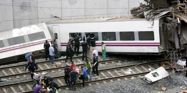 Tren deraiat în Spania Reuters