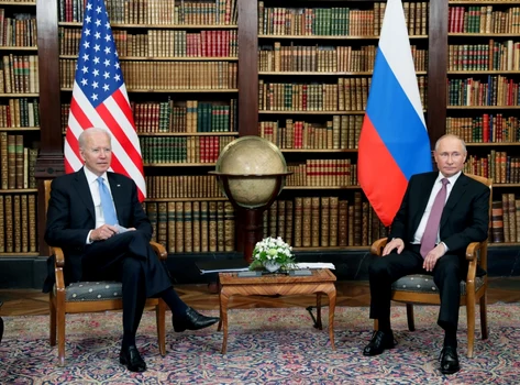 Întâlnire Joe Biden Vladimir Putin la Geneva 16 iunie 2021 FOTO EPA-EFE