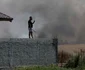 Incendiu de vegetatie langa localitatea Magurele din Ilfov Foto Inquam Photos/George Calin