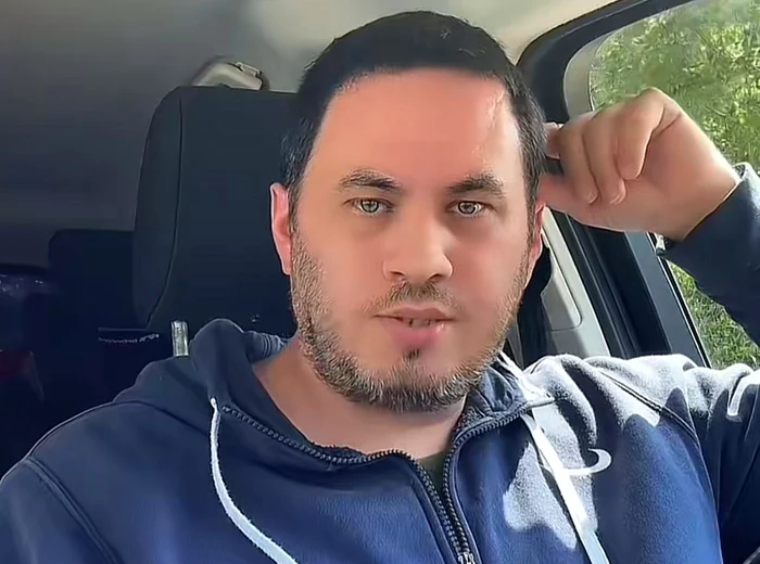 Adrian Nechita s-a întors acasă după 23 de ani în străinătate FOTO: Captură video / TikTok