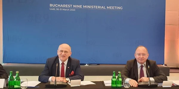 Bogdan Aurescu la reuniunea B9 FOTO MAE jpg