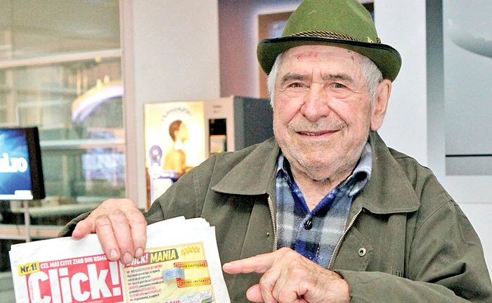Vasile Parău s-a ales cu un aspirator de la Click!Foto: Click!