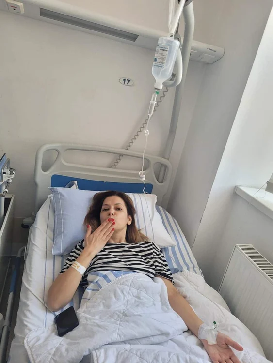 Amalia Enache, operată de urgență jpg