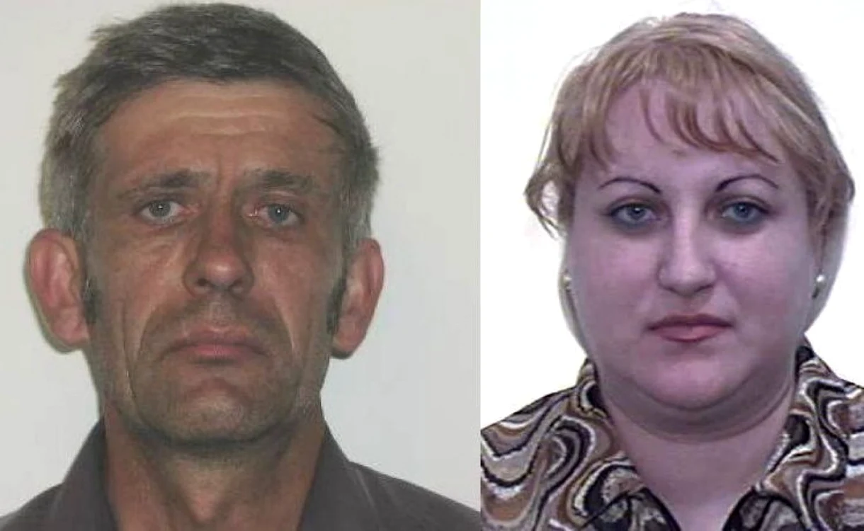 Aurel Dandu şi Rodica Manolache, doi nemţeni dispăruţi în Italia FOTO Poliţia Română
