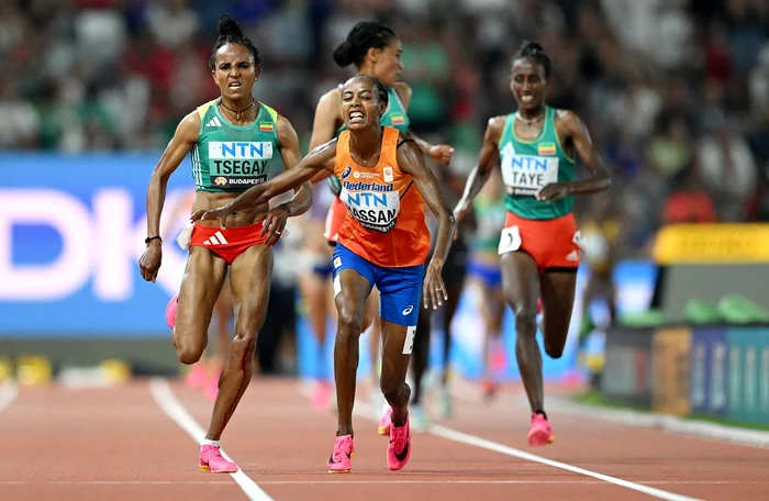 Hassan s-a prăbușit când conducea grupul etiopiencelor (FOTO: Guliver/ Gettyimages)